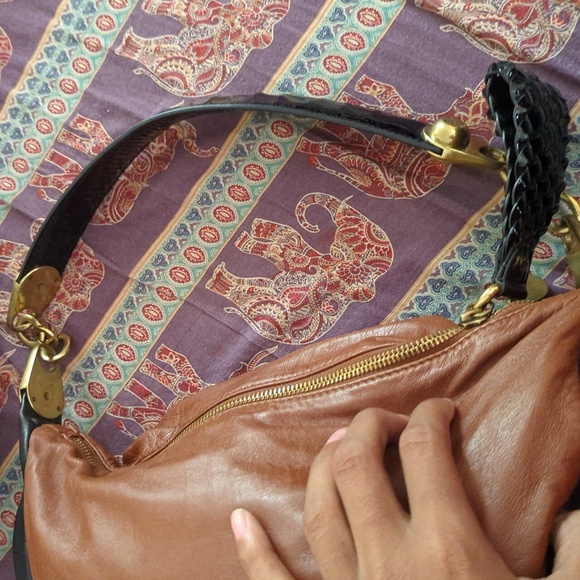 Jaeger Brown and Black Purse - Picture 2 of 3